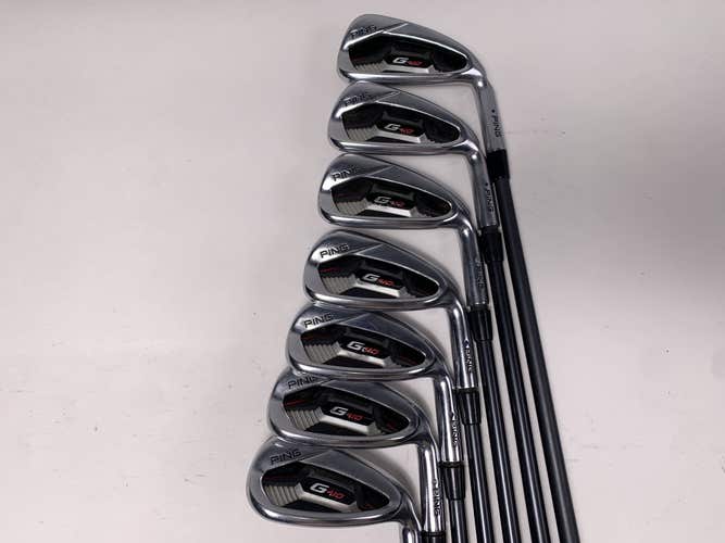 Ping G410 Iron Set 5-PW+SW Black Dot Alta CB AWT Regular Graphite Mens RH