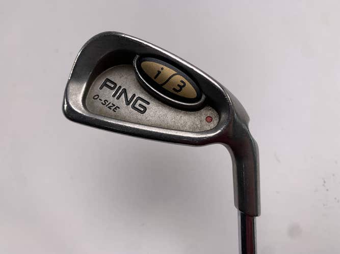 Ping i3 Oversize Single 4 Iron Red Dot 1* Flat Cushin JZ Regular Steel Mens RH