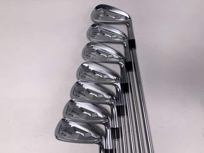 Srixon ZX7 MKII Iron Set 4-PW KBS Tour C-Taper 120g Stiff Steel Mens RH