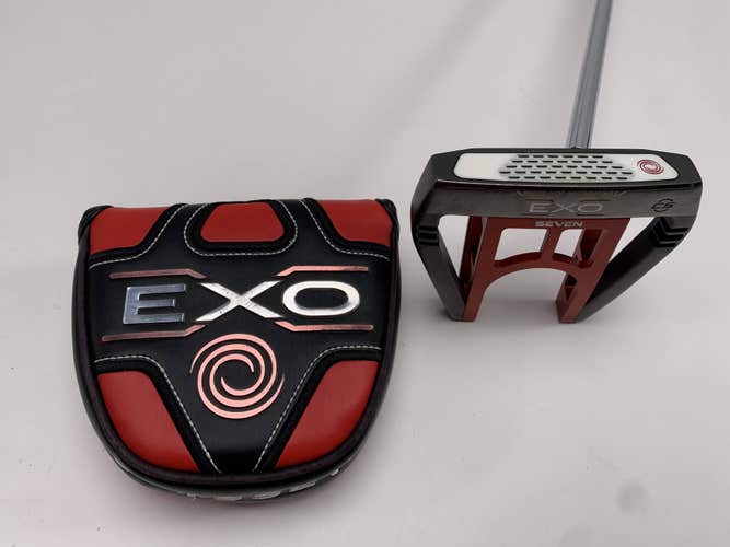 Odyssey EXO Seven Center Shaft Putter 35" Stroke Lab Mens RH HC