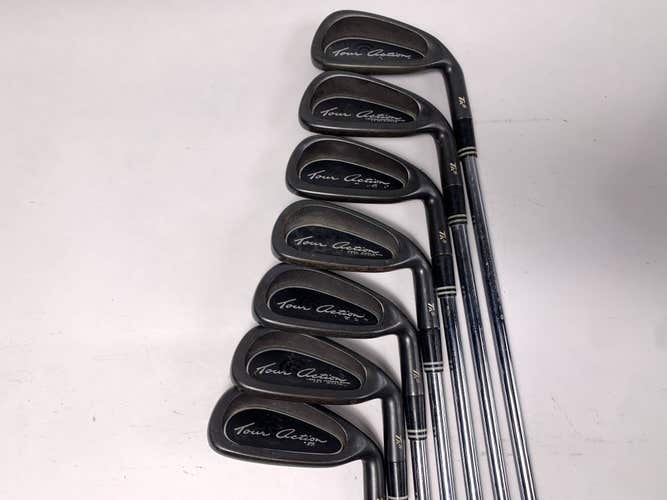 Cleveland TA5 Gunmetal Iron Set 3-PW True Temper Sensicore Stiff Mens RH- No 6i