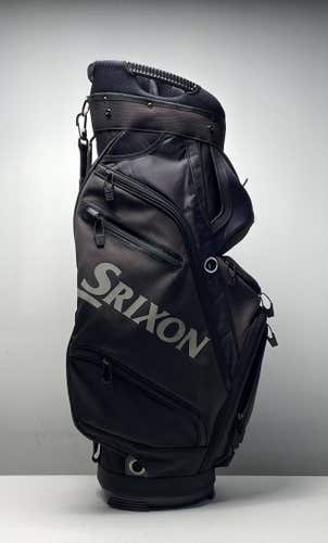 Srixon Lightweight Cart Bag Black 14-Way Divide Single Strap Golf Bag