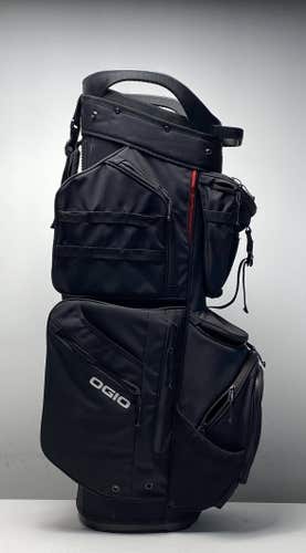 OGIO Convoy SE Cart Bag Black 14-Way Divide Single Strap Golf Bag