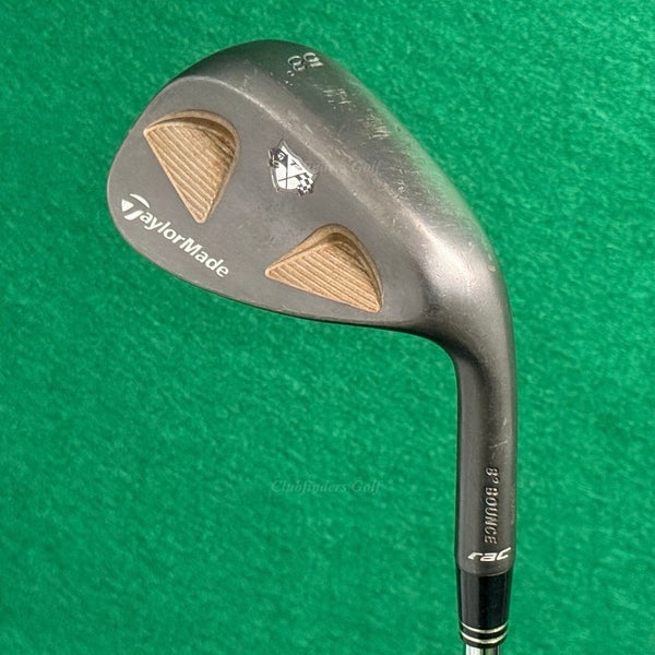 TaylorMade RAC TP Black 58-8 58 Lob Wedge Dynamic Gold TP Steel Wedge Flex