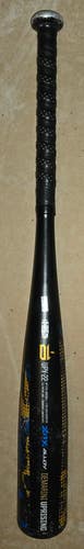DeMarini Uprising Alloy USSSA Certified Bat (-10) 17 oz 27" (Used)