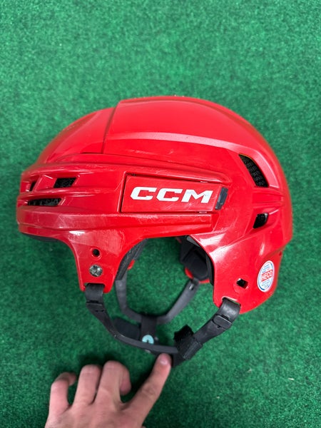Red CCM Tacks 720 Helmet (Used) | Medium