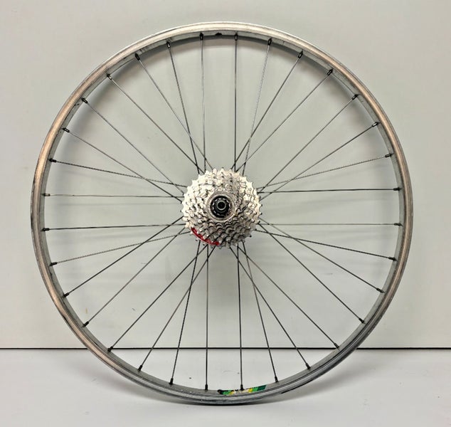 Vintage Araya 7-Spd 32-Spoke Aluminum 26" Mtn Bike Rear Wheel Deore LX M550 Hub