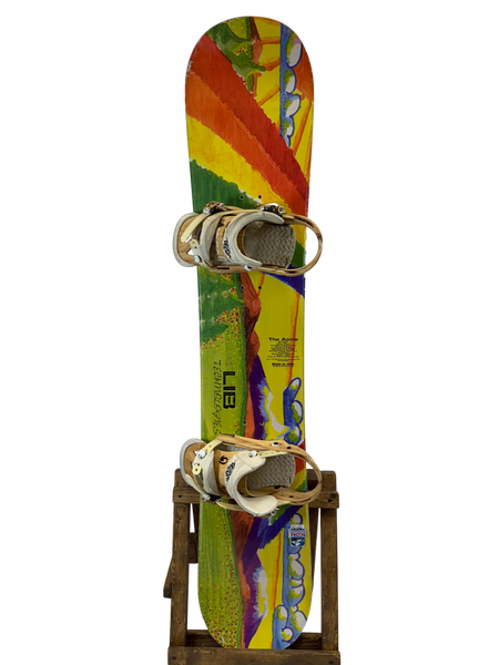 147cm Lib Tech The Acme Snowboard W/ Burton Scribe Bindings