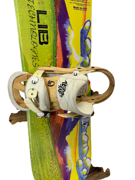 147cm Lib Tech The Acme Snowboard W/ Burton Scribe Bindings