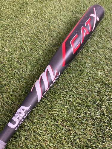2025 Marucci CATX Alloy Bat USABat Certified (-8) Alloy 22 oz 30" (Used)