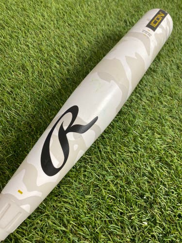 2025 Rawlings Icon Composite Bat USSSA Certified (-8) Composite 23 oz 31" (Used)
