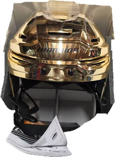 Gold Chrome-Small Warrior Alpha One Pro Helmet Pro Stock (New)