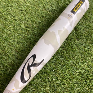 2025 Rawlings Icon Composite Bat USSSA Certified (-8) Composite 22 oz 30" (Used)