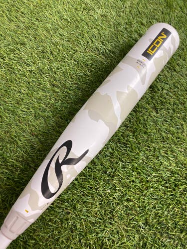 2025 Rawlings Icon Composite Bat USSSA Certified (-8) Composite 22 oz 30" (Used)