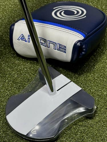 Odyssey Ai One Square 2 Square MAX Stripe Center Shaft Putter 34" w/ Cover NEW!