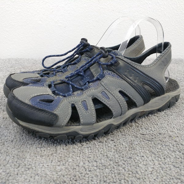 Ozark Trail Sandals Mens Size 11 Closed Toe Outdoor Blue Trail Water Fisherman