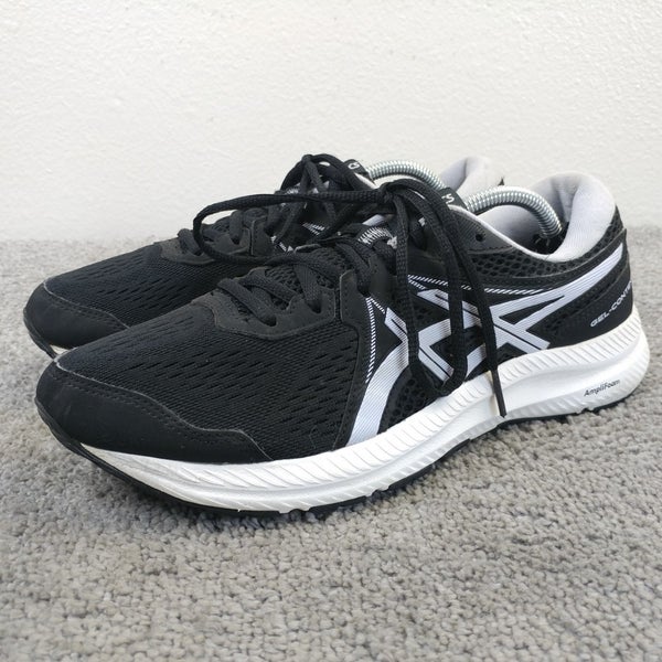 Asics Gel Contend 7 Womens Size  8 WIDE Running Shoes Low Top Black  Sneakers