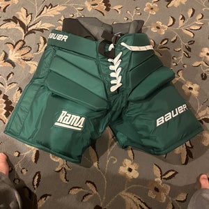 Intermediate Medium Bauer Pro Hockey Goalie Pants Pro Stock (New)