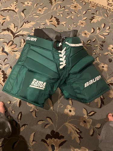 Intermediate Medium Bauer Pro Hockey Goalie Pants Pro Stock (New)