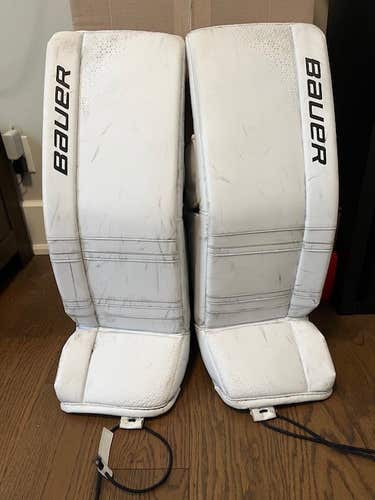 Used 31" Bauer Gsx Goalie Leg Pads - Pixallo.store (READ DESCRIPTION)