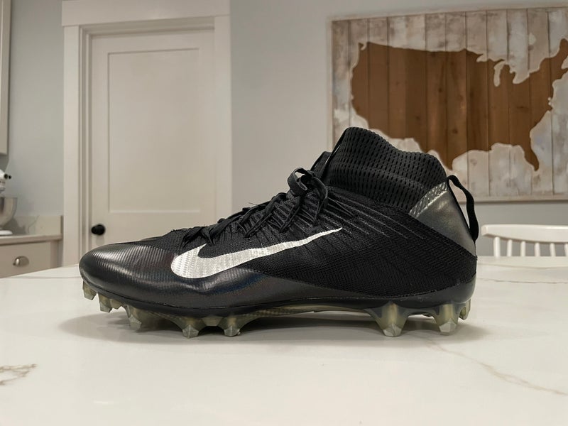 Nike Vapor Untouchable 2 Football Cleats Black Metallic 824470-002 Mens 13