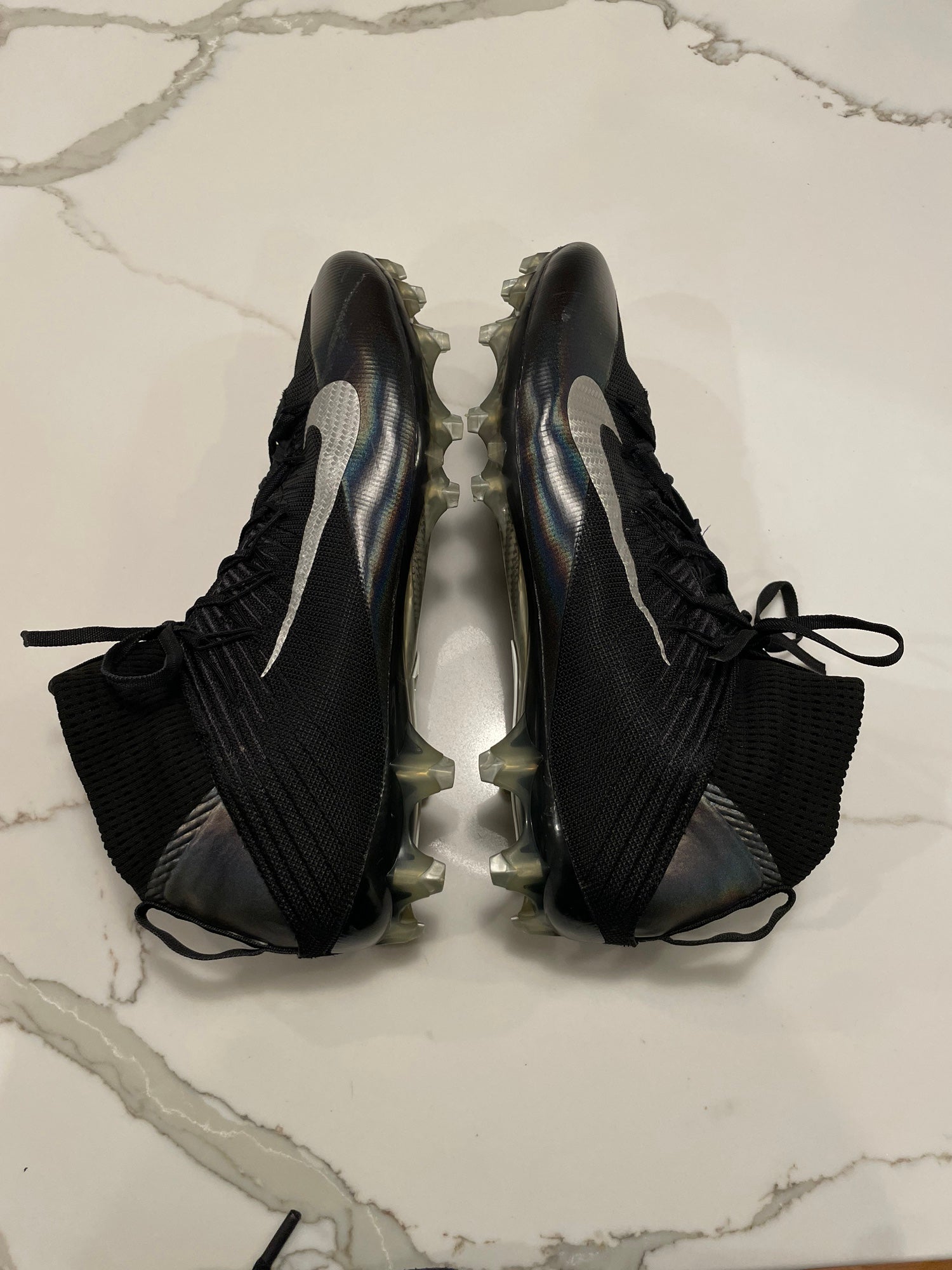 Nike Vapor Untouchable 2 Football Cleats Black Metallic 