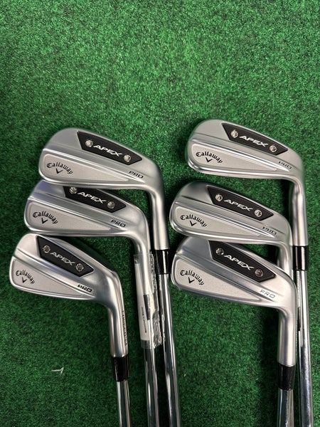 Callaway APEX PRO 24 Iron Set RH 6-P,A Stiff Flex (New) | Dynamic Gold 105 S300 Shafts