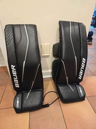 Used 28" Bauer GSX Goalie Leg Pads - Pixallo.store (READ DESCRIPTION)