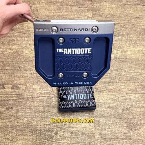 LeftHanded- Bettinardi Antidote SB2 Putter w/ Headcover, 35 (2481)