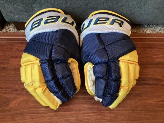 St. Scholastica Saint's Bauer Vapor Team Pro Gloves 14" Pro Stock (Used)