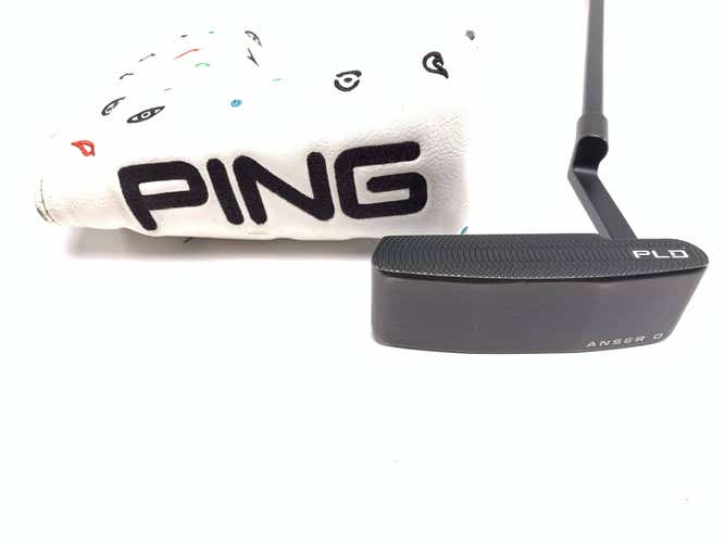 Ping PLD Anser D Black Putter 33" Superstroke Pistol Tour Black Dot Mens RH HC