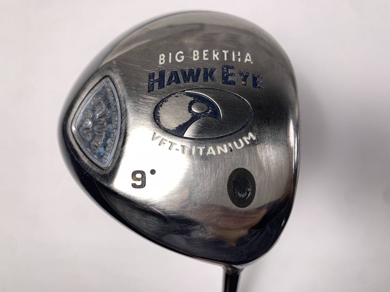 Callaway Hawkeye VFT Driver 9* Big Bertha System Firm Graphite Mens RH