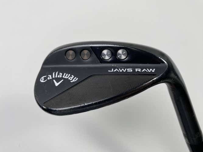 Callaway Jaws Raw Black Plasma Lob Wedge LW 58* 10 S DG S400 Tour Black Stiff RH