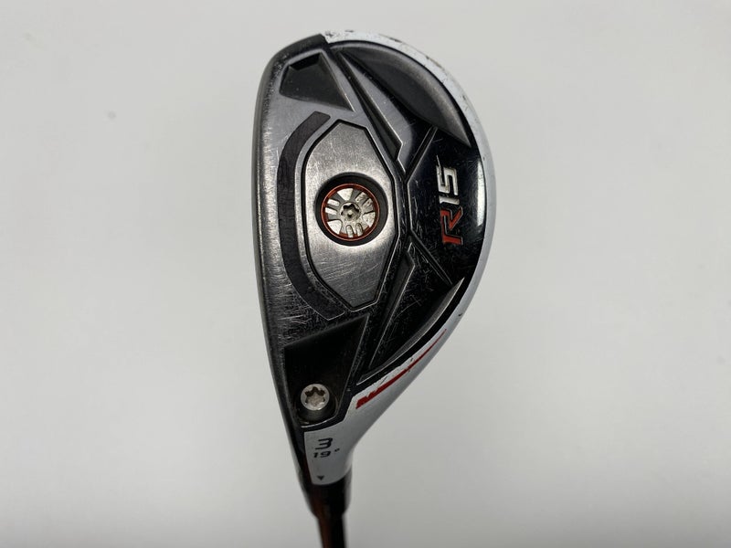 TaylorMade R15 3 Hybrid 19* Fujikura Speeder 77 Evolution Stiff Graphite Mens LH