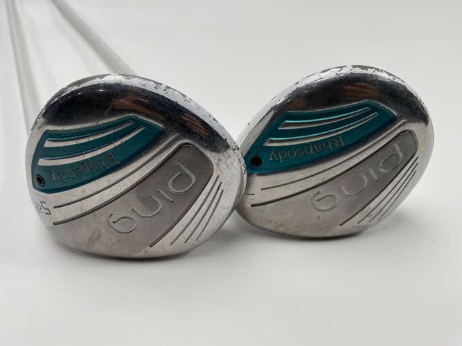 Ping Rhapsody 2015 5 & 7 Fairway Wood Set 18* 21* ULT220 Lite Ladies RH