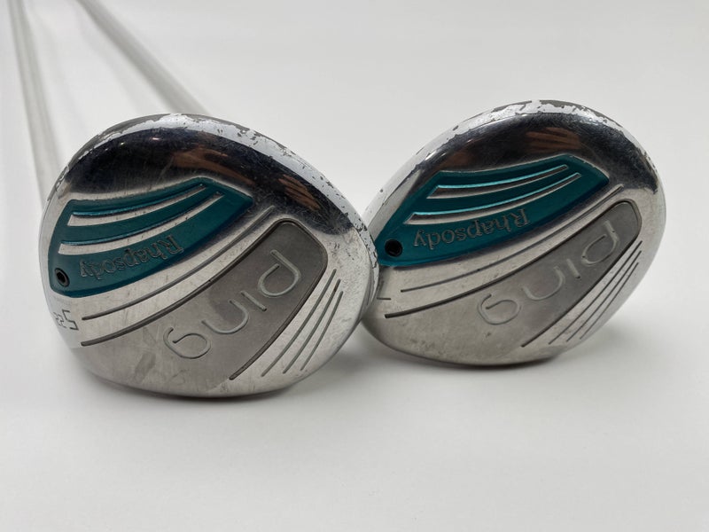 Ping Rhapsody 2015 5 & 7 Fairway Wood Set 18* 21* ULT220 Lite Ladies RH