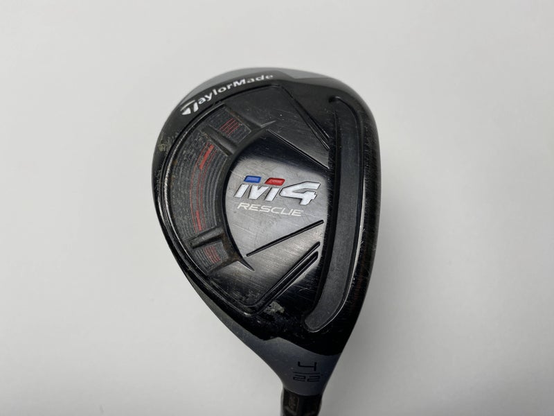 TaylorMade M4 4 Hybrid 22* Fujikura Atmos 5A Senior Graphite Mens RH