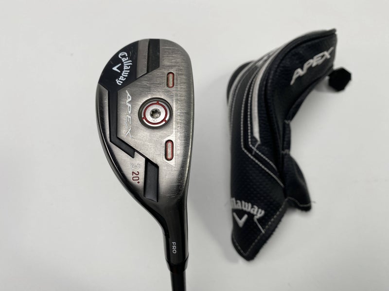 Callaway Apex Pro 21 3 Hybrid 20* HZRDUS Smoke 6.0 80g Stiff RH HC