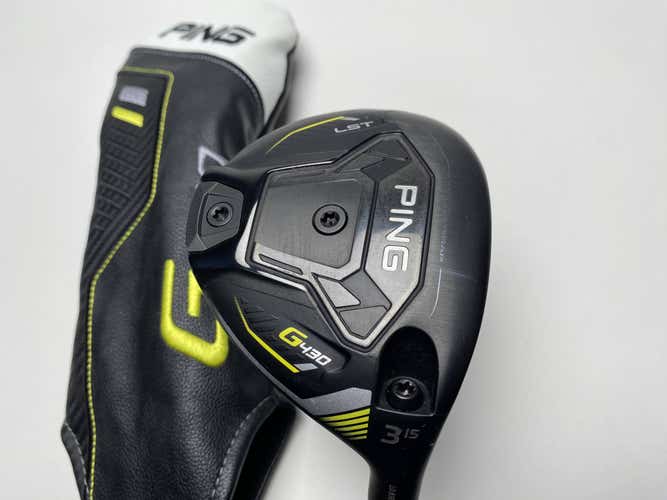 Ping G430 LST 3 Fairway Wood 15* Tour 2.0 65g Stiff Graphite Mens RH HC