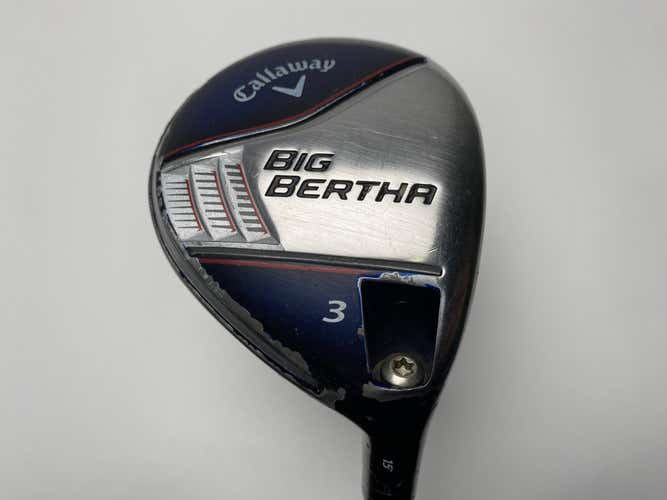 Callaway Big Bertha 2014 3 Fairway Wood 15* Fubuki z50x5ct 50g Ladies RH