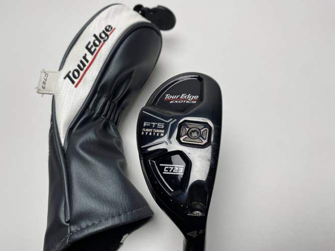 Tour Edge Exotics C723 4 Hybrid 22* Tensei Blue AV Series Xlink 65g Stiff RH HC