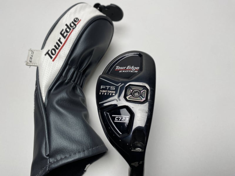 Tour Edge Exotics C723 4 Hybrid 22* Tensei Blue AV Series Xlink 65g Stiff RH HC