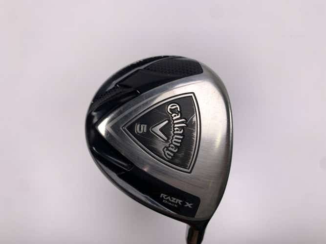 Callaway Razr X Black 5 Fairway Wood 18* 50g Ladies Graphite Womens RH