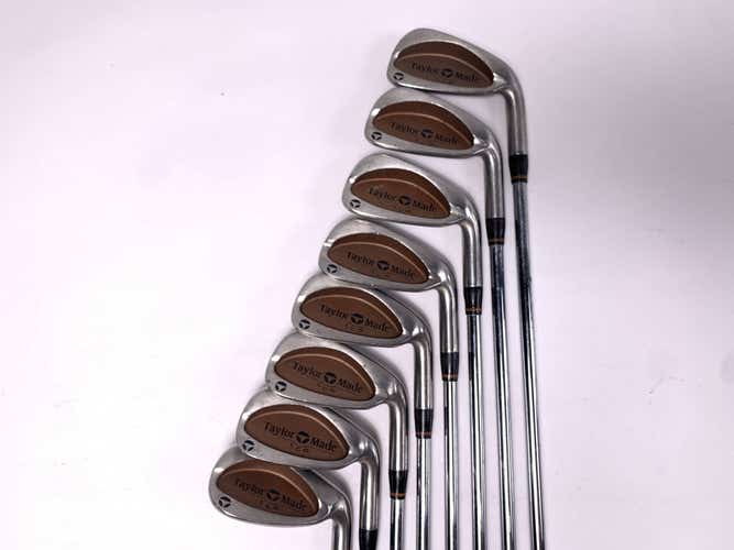 TaylorMade Burner LCG Iron Set 3-SW Rifle Precision R-80 Regular Steel Mens RH