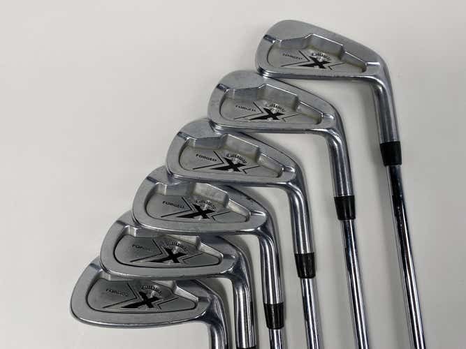 Callaway X Forged 2013 Iron Set 5-PW Dynamic Gold S300 Stiff Steel Mens RH