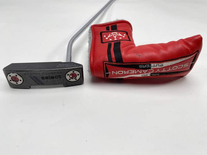 Scotty Cameron Select Newport 2 Notchback Black Putter 35" SuperStroke RH HC