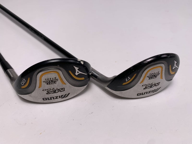 Mizuno MX 700 2 & 3 Hybrid Set 17* 20* Exsar HS4 80g Stiff Graphite Mens RH
