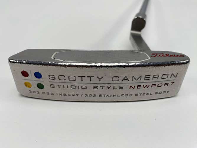 Scotty Cameron Studio Style Newport Putter 31.5" Mens RH