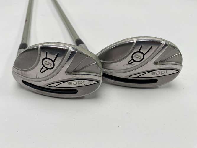 Adams Idea 2014 5 & 6 Hybrid Set 25* 28* Grafalloy Idea 50g Ladies RH