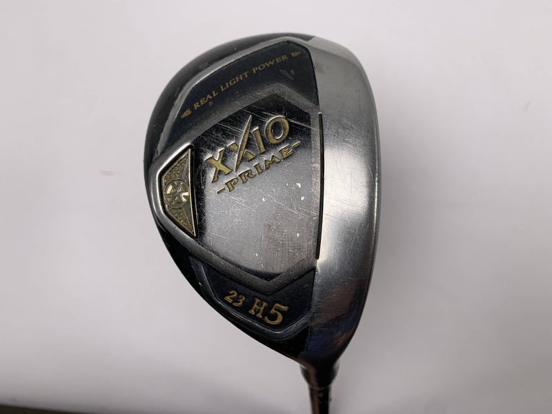 XXIO Prime 10 5 Hybrid 23* Prime SP-1000 Flex 3212 44g Regular Graphite Mens RH